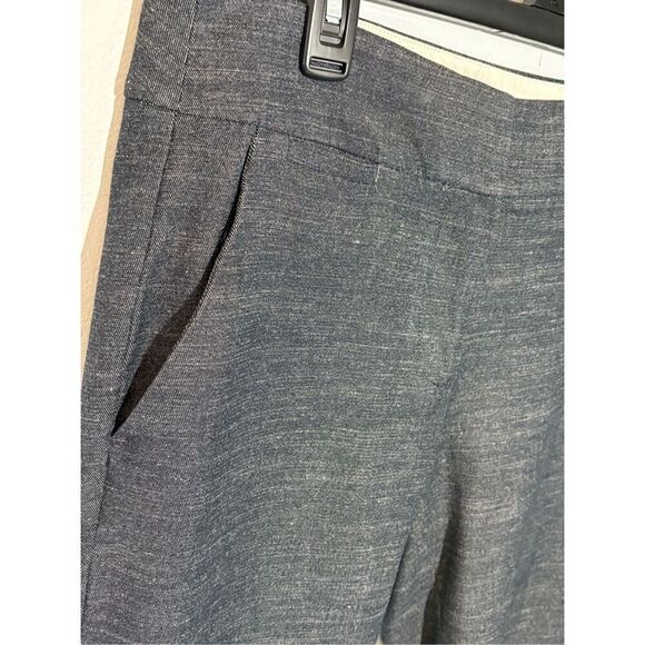 Ann Taylor LOFT “Julie” blue tweed look pants - 6 - Picture 2 of 9